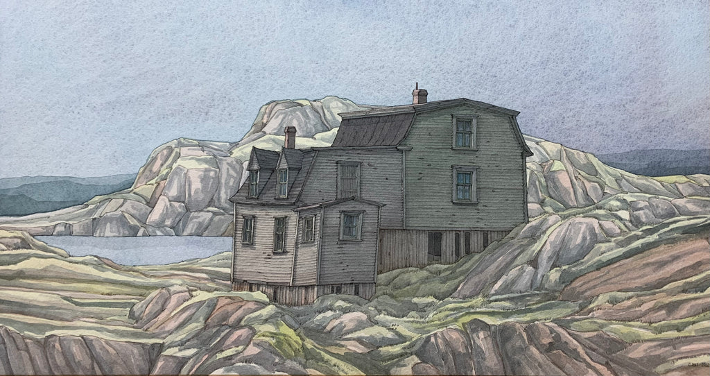 "Trickle Down", Tickle Cove, Newfoundland