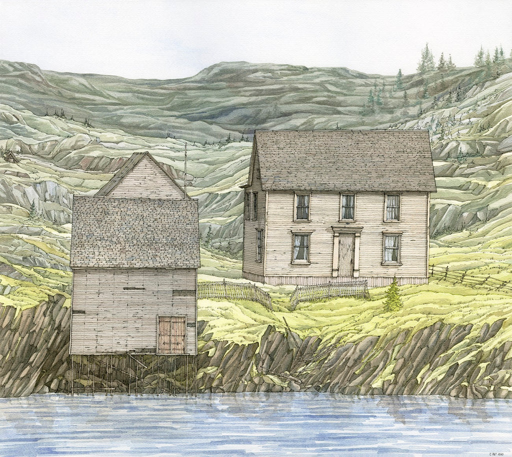 "The Colour of Morning",Baine Harbour, Newfoundland